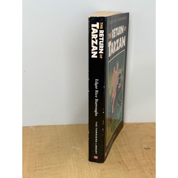 The Return of Tarzan Edgar Rice Burroughs Townsend Library Paperback 1591940206 - Picture 2 of 3